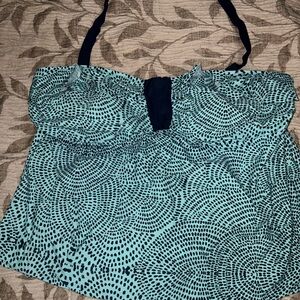 Ava & Viv tankini top plus sized